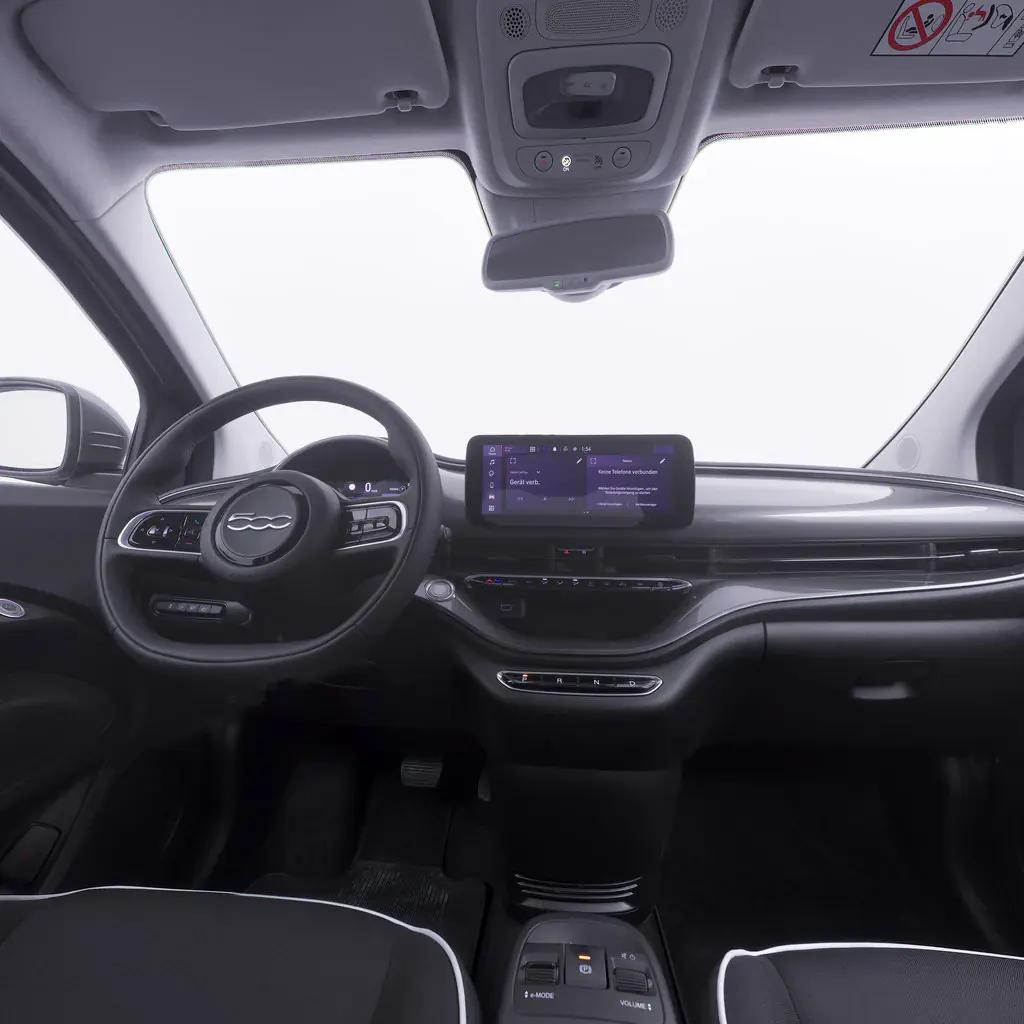 Fiat 500e Rennes vue 5 Fiat 500e en leasing sans apport à Rennes — vue 5