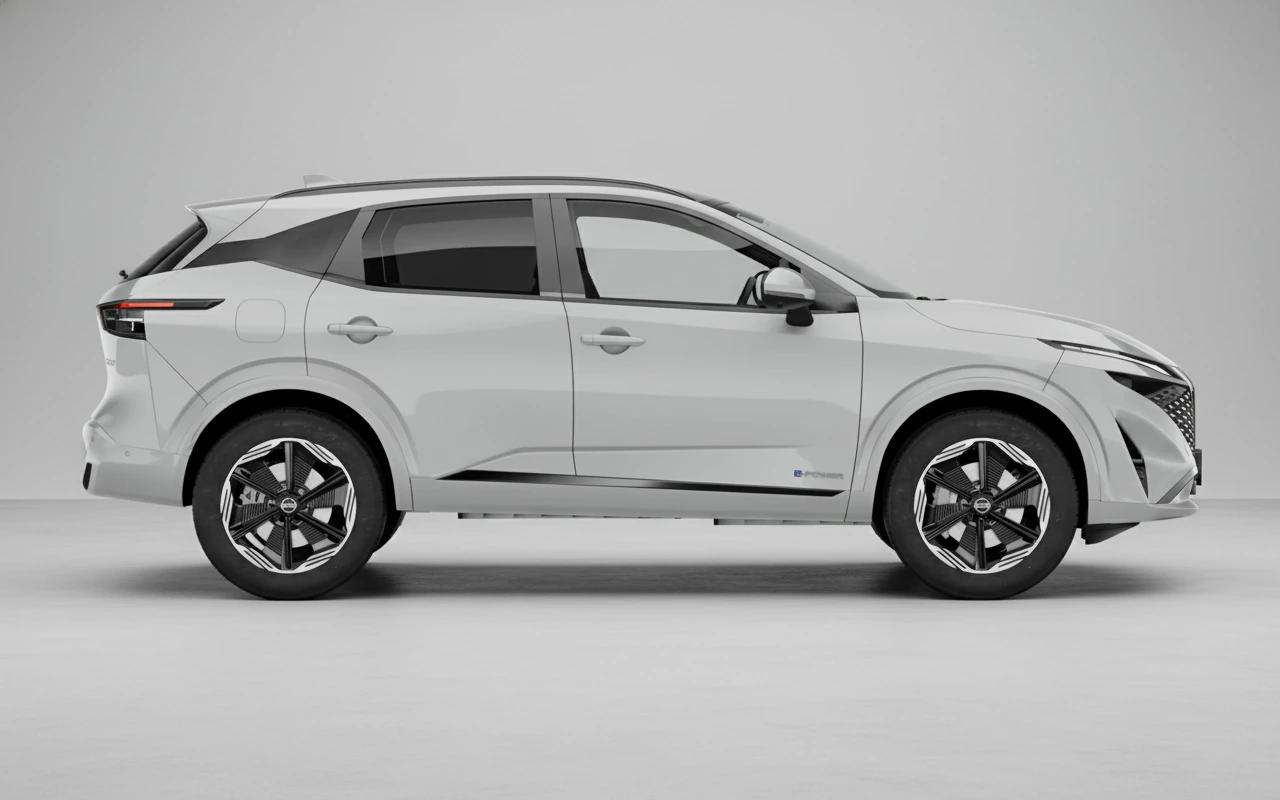 Nissan Qashqai e-Power Rennes vue 2 Nissan Qashqai e-Power en leasing sans apport à Rennes — vue 2